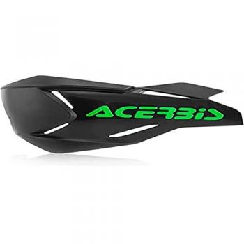 Acerbis 0022399.325 coppia cover ricambio per paramani x-factory nero verde