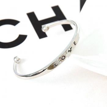 Gold Charm Adjustable Cuff Bracelet for Couples