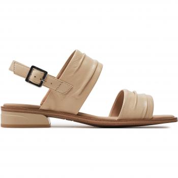 CAPRICE Offwhite Soft Casual Open Sandals Pelle Donna Beige Eu 38