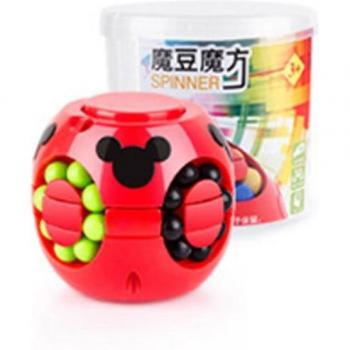 2 in 1 Colorful Magic Cube and Gyroscope