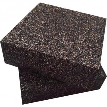 Heavy-Duty Anti Vibration Pads - Rubber & Cork - 6 x 6 x 2 Inch (2 Pack)