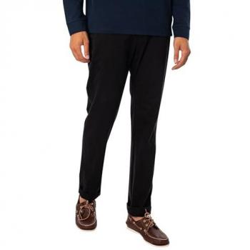 Chino droit en sergé Claremont pour homme - Noir - Taille 30