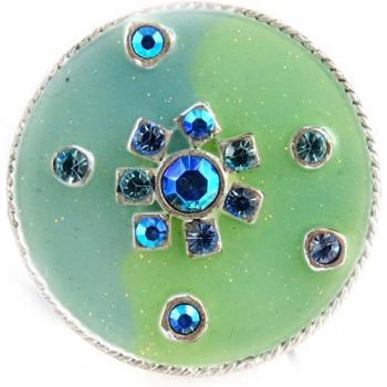 Lily's Treasures E0307 Blue Ring