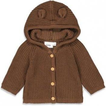 Feetje Strickjacke Beary Nice in Sand