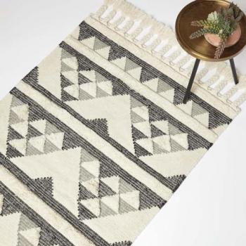 Alfombra Homescapes Kilim de Lana 120x170 cm
