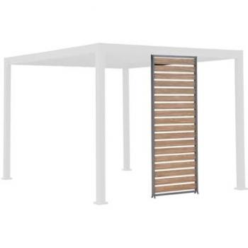 Anthracite Bioclimatic Pergola Shutter (Triomphe) 100 cm