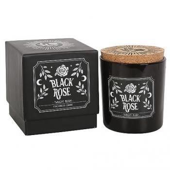Black Rose Twilight Blush Candle
