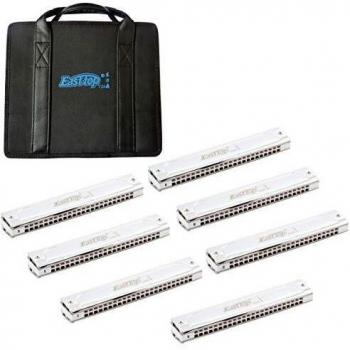 Easttop 24 trous professionnel tremolo harmonica T2406S orgue à bouche instrument de musique
