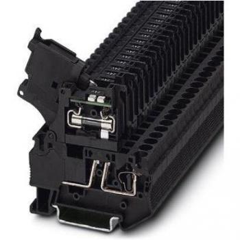 Morsetto componibile portafusibili 6.2 mm a molla Nero 1 pz. - Phoenix Contact