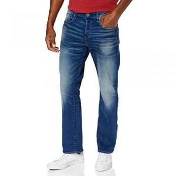 Pantalones G-star 3302 Relaxed, Vaqueros Azules para Hombre