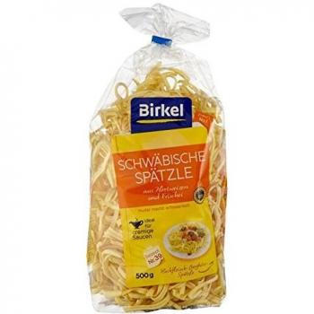 Birkel Schwäbische Spätzle - Nudeln aus Hartweizen & Frischei - 500 Gramm