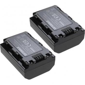 Duo de Batteries Sony Alpha A9, ILCE-9, A7R4 (2000mAh, 7,2V, Li-ion)
