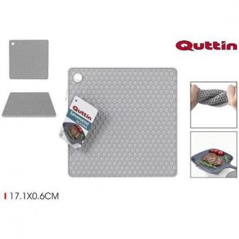 Silikonuntersetzer Quttin Grau (17,1 X 0,6 Cm)