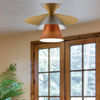Trilux Oro Argento Rame 4555