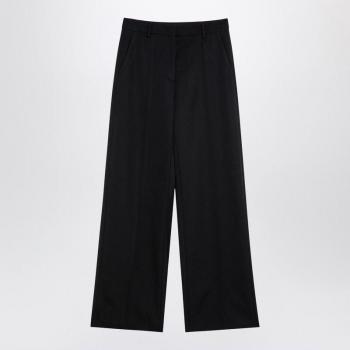 Pantaloni in lana Valentino Nero Taglia 42