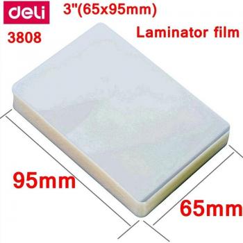 Deli 3808 Laminating Film for Photos and Documents