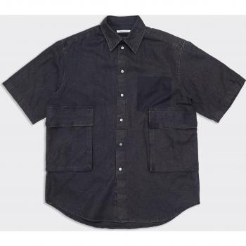 Camicia Aaron Pocket Nera