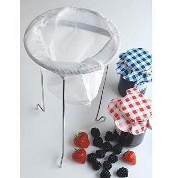 Tala Chrome Stainless Steel Jam Strainer with Straining Bag