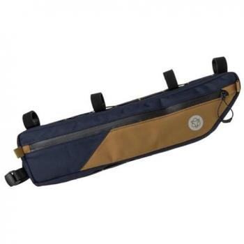 AGU Borsa orizzontale al telaio bikepacking VENTURE 3 litri blu SMALL