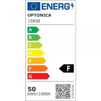 Lampada a LED da Esterno SMD, IP65, Corpo Nero, Potenza 50W, Luminosità 4500lm, Temperatura Colore 4000K, Dimensioni 193x204x32 mm, Angolo di Illuminazione 120°, con Rivelatore