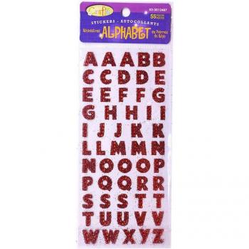 Glitzernde Buchstaben Strass Sticker