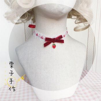 Chaîne Ruban Pendentif Tour de Cou Princesse