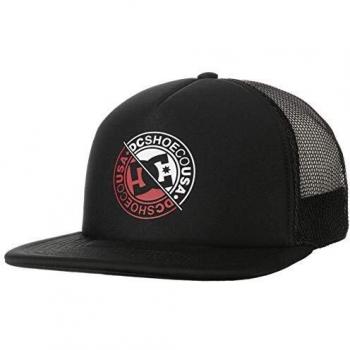 Black DC Meet Up Snapback Cap for Men