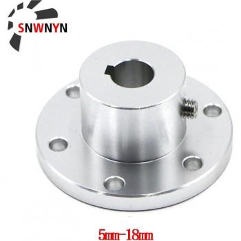 Flange Coupling Keyway Aluminum Alloy 10mm for 3D Printer