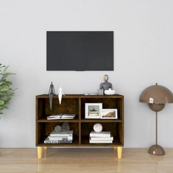 Mueble de Salon con patas de madera maciza 69,5x30x50 cm