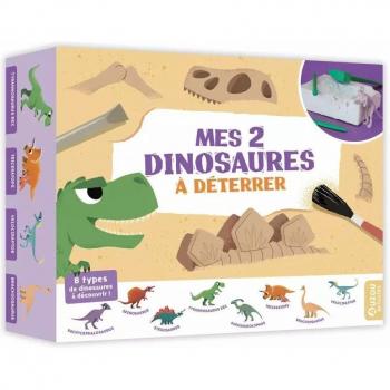 Mes 2 dinosaures à déterrer