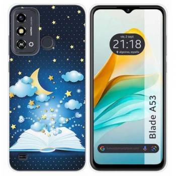 Funda Silicona ZTE Blade A53 Diseño Libro Cuentos