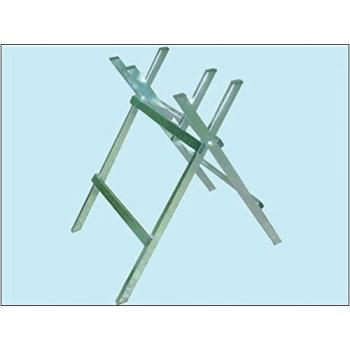 Cavalletto Taglialegna da Giardino, in Acciaio Zincato, Dimensione 60x69 cm