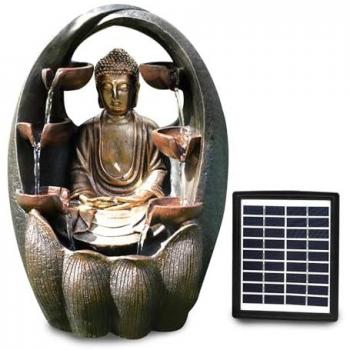 Golden Radiance Buddha Fountain