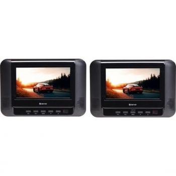 Inter Sales MTW-793 portabler DVD-Player m. 2x 7 Display - Portable DVD-Player (MTW-793)