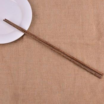 Palillo largo de madera 42 cm para fideos y platos chinos