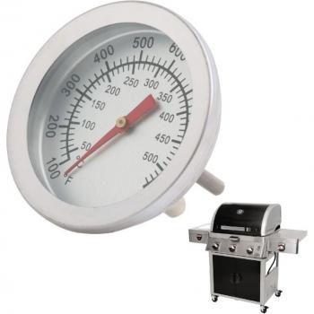 BBQ Smoker Grill Thermometer (50-500°C) - Stainless Steel