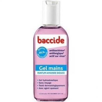 Gel Antisséptico para Mãos Baccidegel Amêndoa Doce 30ml