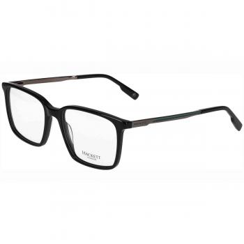Hackett HEK1332 001 Men's Glasses Black Size 56 - Free Lenses - HSA/FSA Insurance - Blue Light Block Available