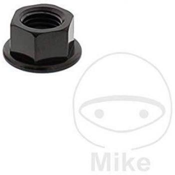 Edelstahl-Klemme DADO A JMP M6 x 1,00 mm – A4 schwarz