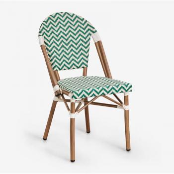 Sedia Rattan Brielle Bistro Stack