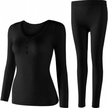 Dames Thermisch Katoenen Ondergoed met Lange Broek