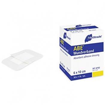Meditrade ABE® Wundschnellverband, steril, 5 x 7 cm, 100er Pack