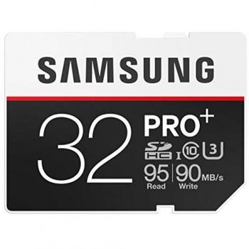Samsung 32GB PRO Plus Speicherkarte mit bis zu 95MB/s Lesegeschwindigkeit