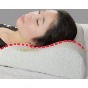 Bamboo Fiber Cervical Memory Foam Pillow