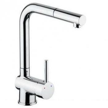 Rubinetto Monocomando Livenne LIV535 in Ottone Cromato