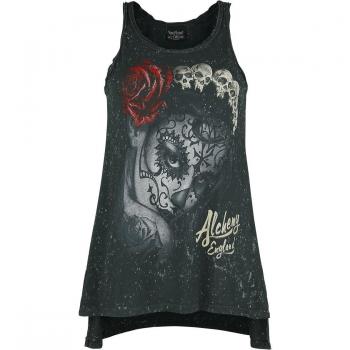 Alchemy England Women's Widow's Weed Black Top