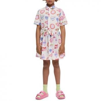 Camisa-vestito Desigual Bambino 9/10 in Cotone