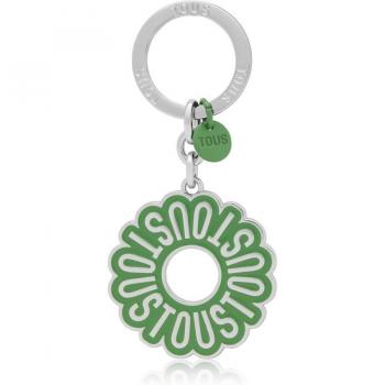 Llavero Tous Flor Verde