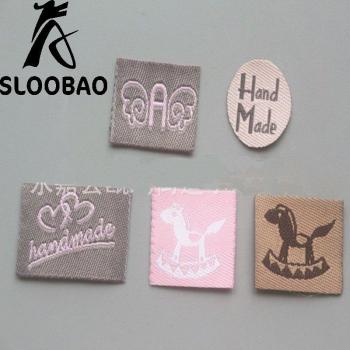 100Pcs DIY Love Heart Sewing Labels