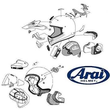Platine écran Arai SAJ Haslam Track